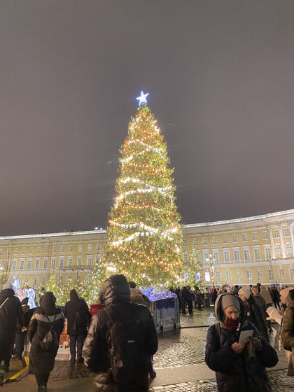 Новогодний Санкт-Петербург