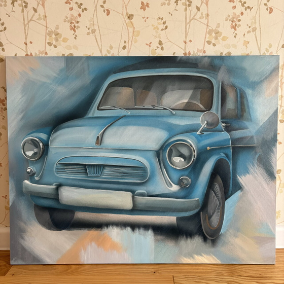 Рисунок на холсте