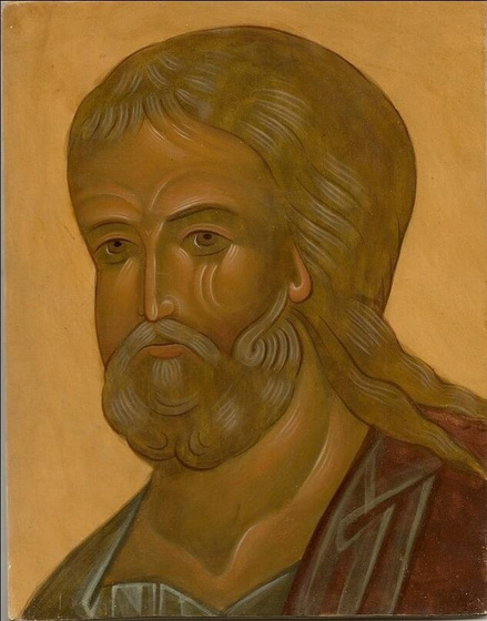 Рукописная икона.