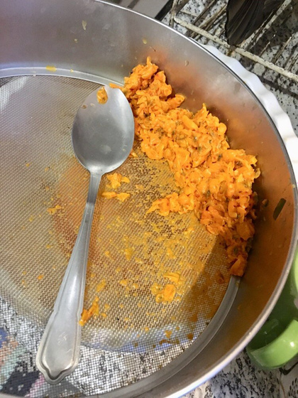 Медовик с кремом Дипломат и облепиховым курдом)