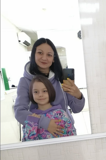 Новый имидж Евочки.