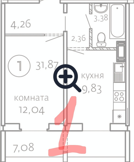 Планировка квартиры