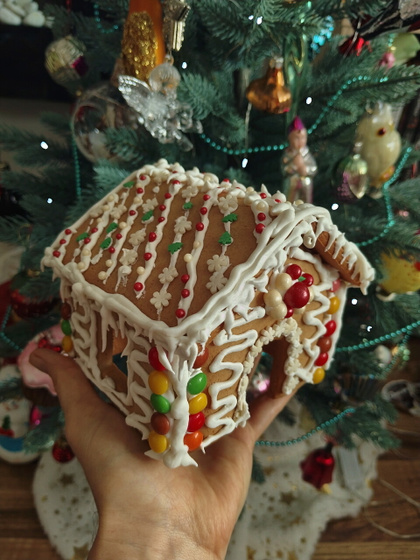 Хотела показать домик Пряничный