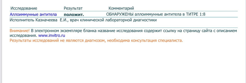 Резус- конфликт
