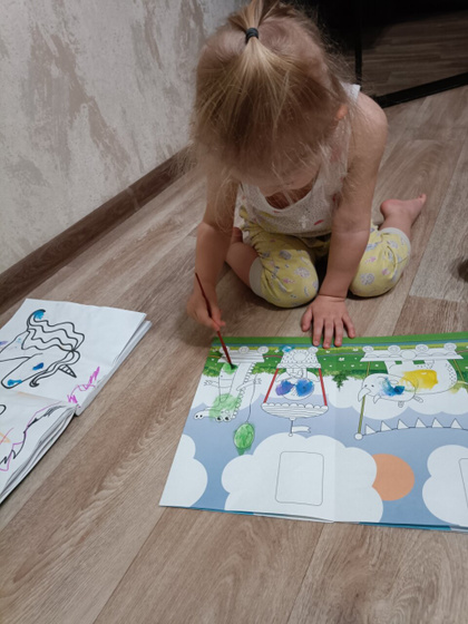 Идеи чем занять двухлетку 🎨
