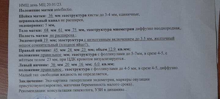 Внематочная или что это может быть..?
