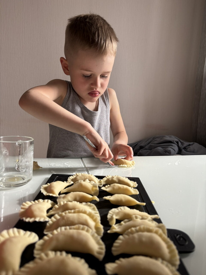 Сегодня был день лепки