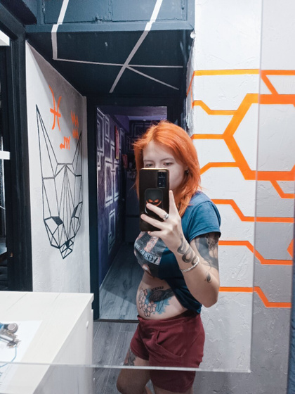 Мои 15 неделек😁фотка просто