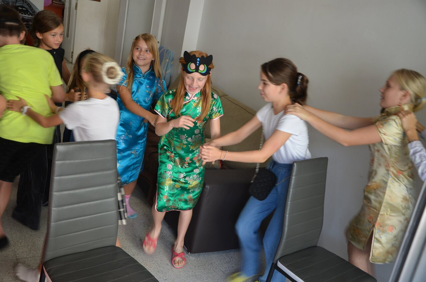 День Рождение 9-летней китайской царевны.