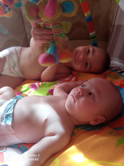 Царенок Дима 3 года.