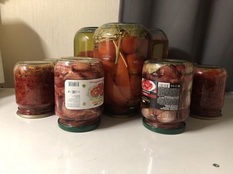 Сегодня опять куча банок 😍🤷♀️