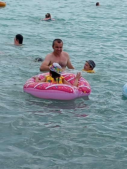 Наш отпуск на море