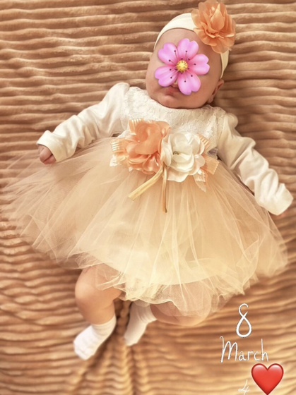 Ульяне 4 месяца. 08.03.2024❤️