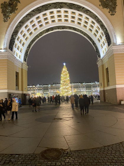 Новогодний Санкт-Петербург