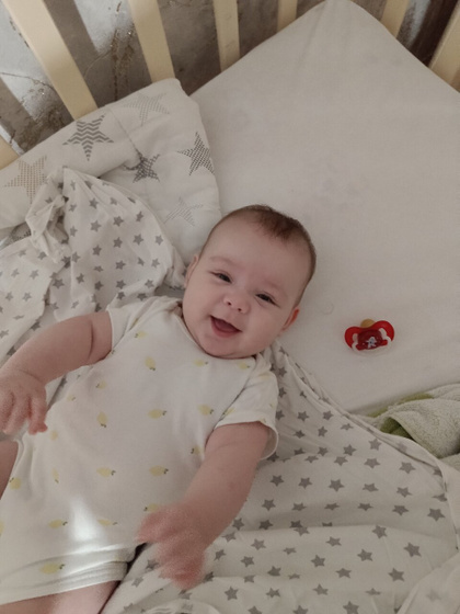 Через 11 дней моим двойняшкам 6 мес