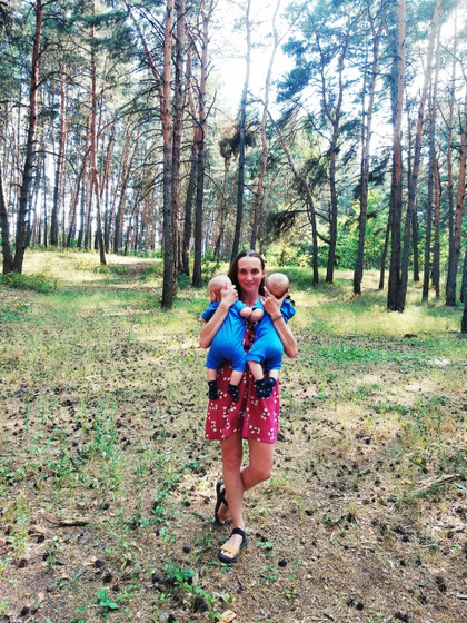 4 месяца двойняшкам