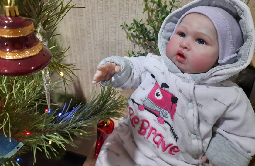Мои новогодние ляльки♥