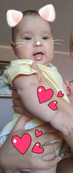 Счастье моё маленькое.🥰