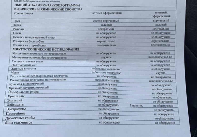 Копрограмма пришла