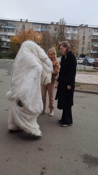 Заказала я медведя.