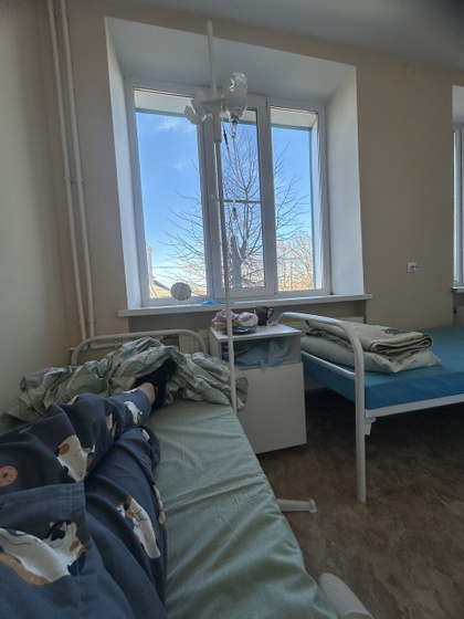 Положили в патологию