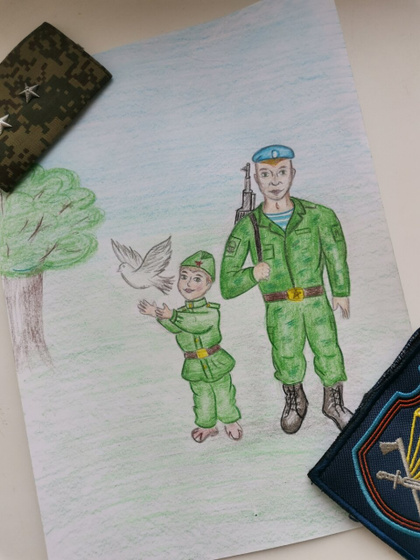 Рисунок в садик