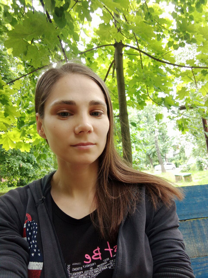 Подстриглась!