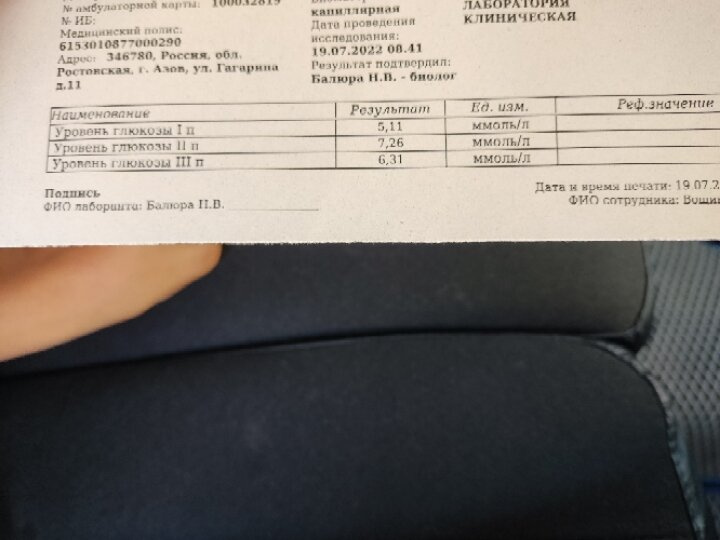 Глюкоза талерантный тест Девочки,