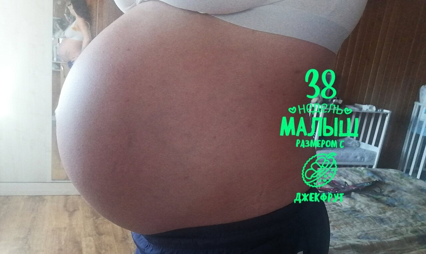 38 неделек Высота на