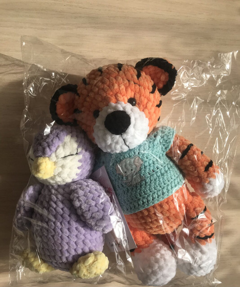 Пингвинёнок и тигрёнок ❤️