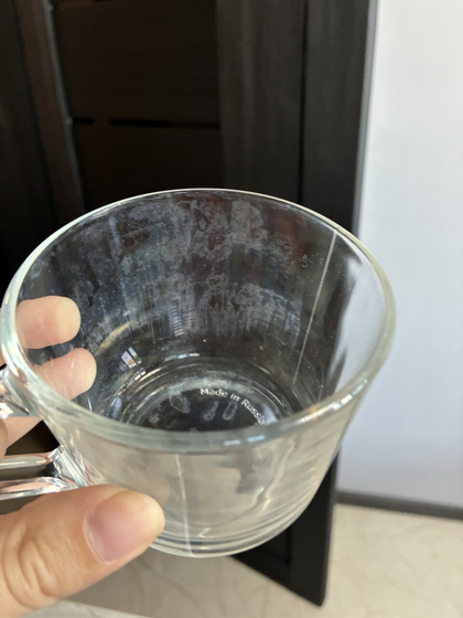 Разводы на стаканах