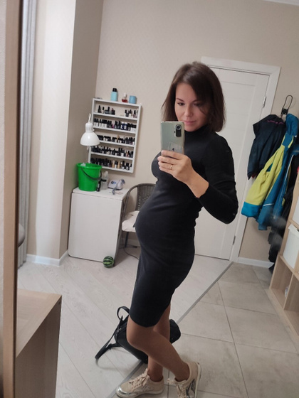 Большой живот для почти