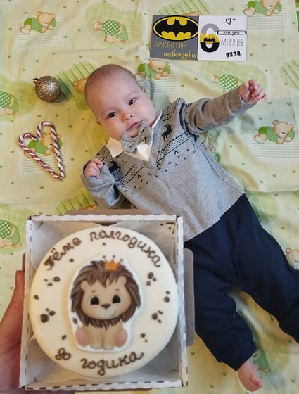 Сыночку моему 6 месяцев сегодня