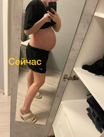 Во сколько недель опускается живот?