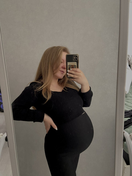 34.4 недели 💛