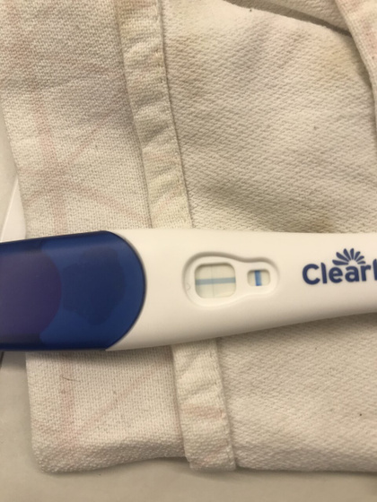 Тест clear blue за 5 дней до задержки