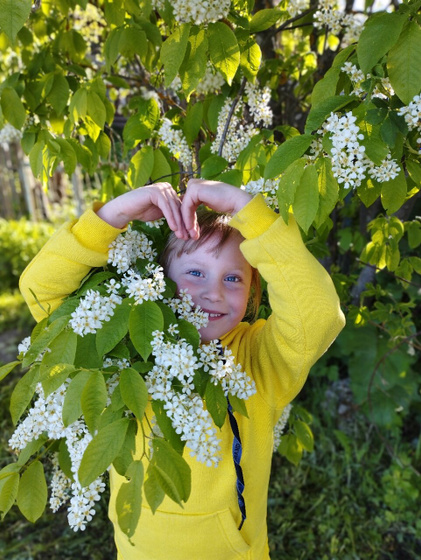 Сегодня моей доченьке 7