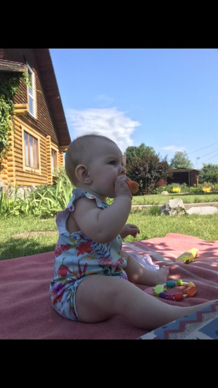 А мы на даче ❤️