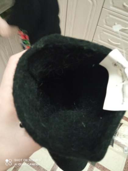 Сегодня забрала недавно валенки