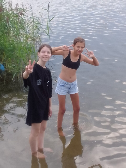 Были у родителей в