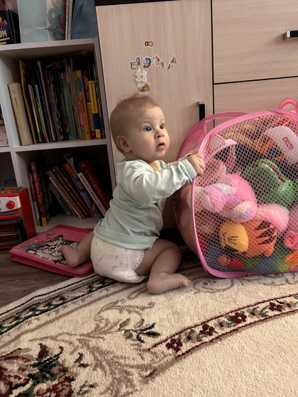 7 месяцев Илюше ♥️