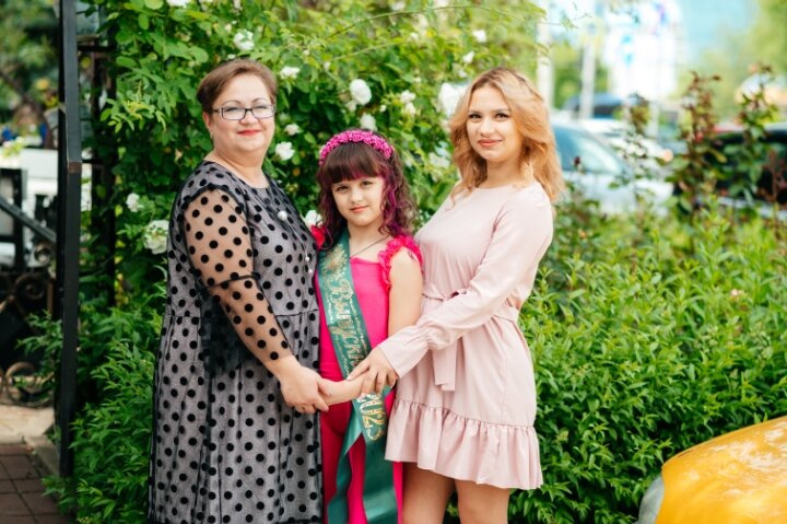 Три поколения💖💖💖