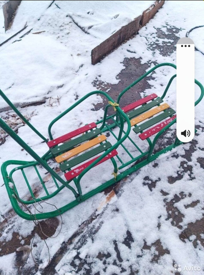 Санки для двойняшек