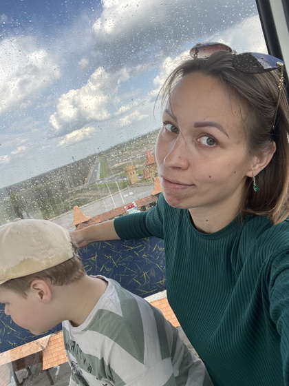 Сегодня был день с сыном