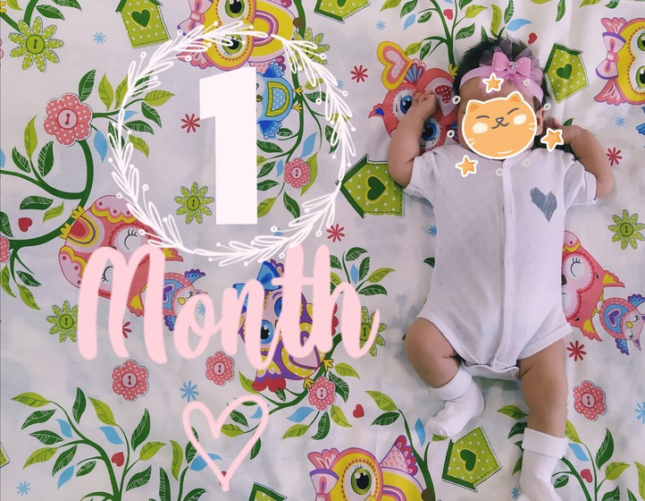 1 месяц👶🏻💖 21.08