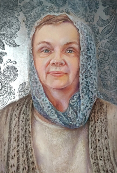 Портрет в платочке