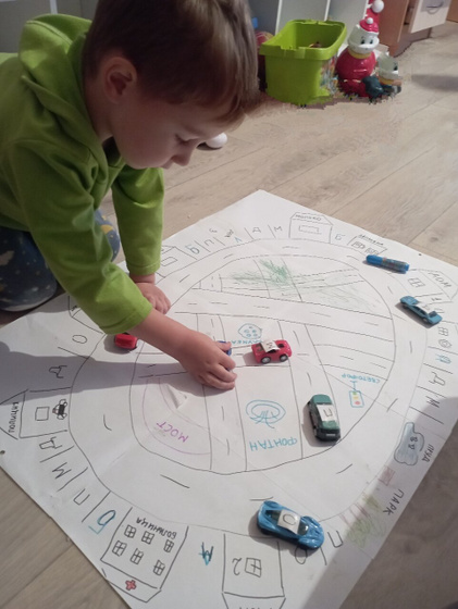 Учимся читать, играя🚕
