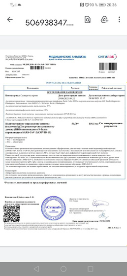 Тест на антитела к короновирусу и их значения