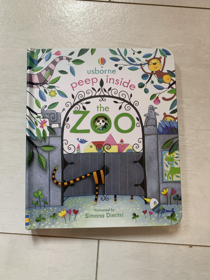 Серия peep inside от usborne