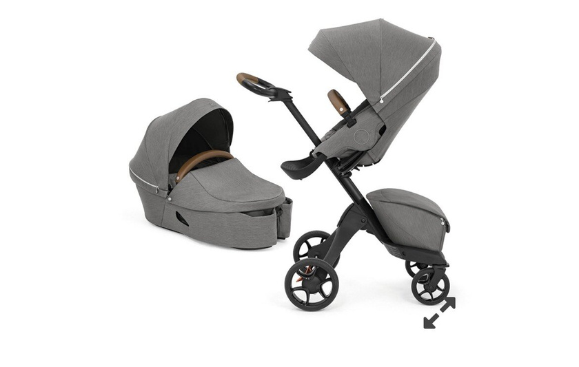 У кого коляска Stokke?